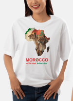 T-SHIRT SUPPORTER LIONNES DE L'ATLAS