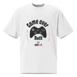 TSHIRT-GAMER-GAME OVER BACK TO SCHOOL