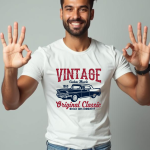T-SHIRT-AUTO-VINTAGE