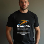T-SHIRT-AUTO-LANDO-LAURIS-MC LAREN