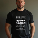 T-SHIRT-AUTO-AUDI R8