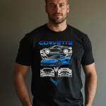 T-SHIRT-AUTO-CORVETTE